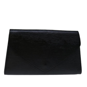 LOUIS VUITTON Epi Art Deco Clutch Bag Black M52632 LV Auth am5926