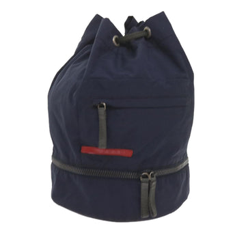 PRADA Purse Shoulder Bag Nylon Navy Auth ar10862