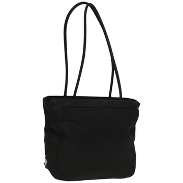 PRADA Shoulder Bag Nylon Black Auth ar11367B