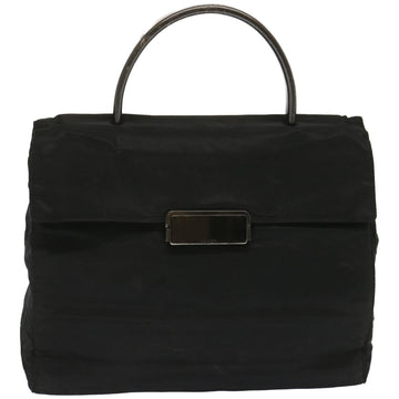 PRADA Hand Bag Nylon Black Auth ar11455B