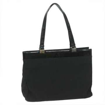 GUCCI Tote Bag Canvas Black 002 1039 002113 Auth bs10596