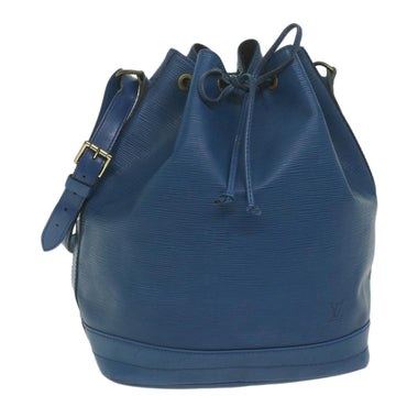LOUIS VUITTON Epi Noe Shoulder Bag Blue M44005 LV Auth bs10869