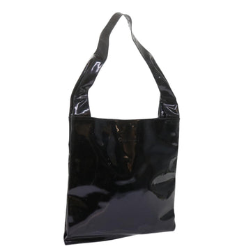 GUCCI Shoulder Bag Patent leather Black 002 1817 0402 Auth bs11024
