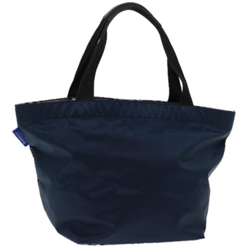BURBERRYSs Blue Label Hand Bag Nylon Navy Auth bs12309