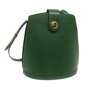 LOUIS VUITTON Epi Cluny Shoulder Bag Green M52254 LV Auth bs12689