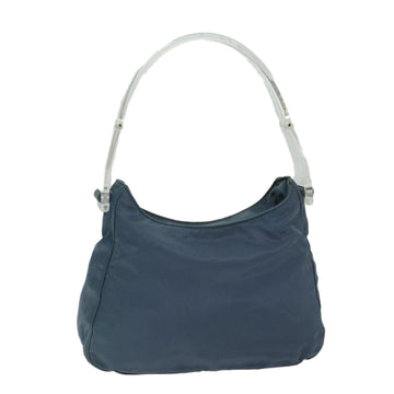 PRADA Shoulder Bag Nylon Blue Auth bs12900