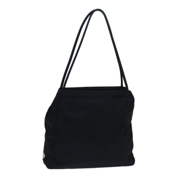 PRADA Shoulder Bag Nylon Black Auth bs13649
