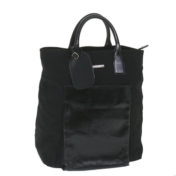 GUCCI Tote Bag Canvas Black 019 2020 0528 06 Auth bs9607