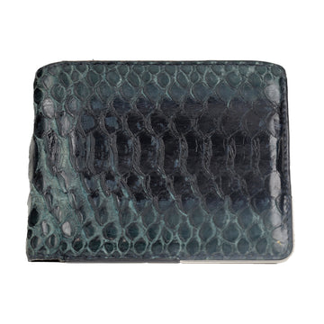 DIOR Dior Snakeskin Leather Wallet