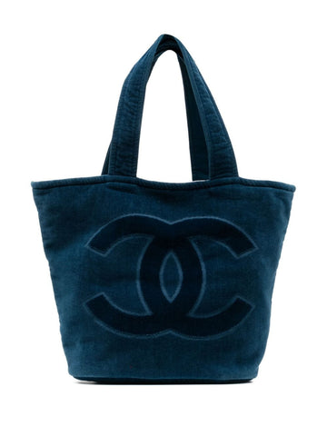 CHANEL Icons canvas tote bag