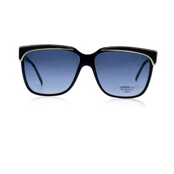 Jacques Fath Paris Vintage Black Acetate Sunglasses Mod. 886-0 Fa 01