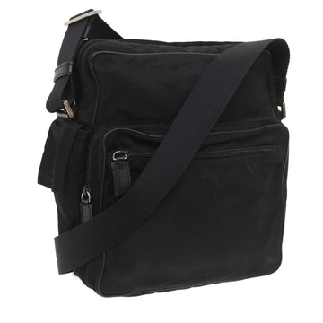 PRADA Shoulder Bag Nylon Black Auth ep2120