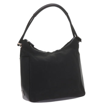 GUCCI Shoulder Bag Nylon Leather Black 001 3766 Auth ep2690
