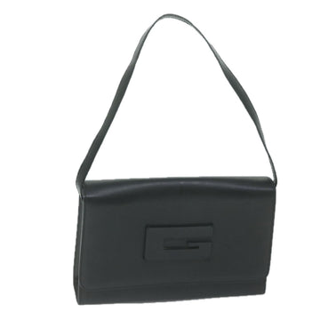 GUCCI Shoulder Bag Leather Black 001 3064 Auth ep3090