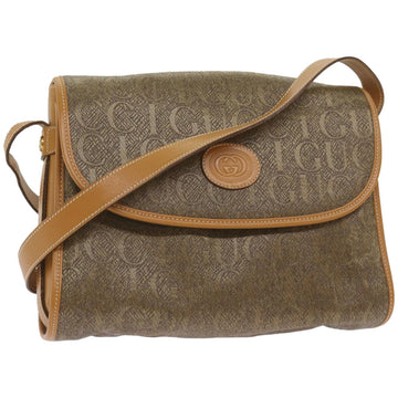 GUCCI Shoulder Bag Canvas Brown 001 14 0712 Auth ep3312