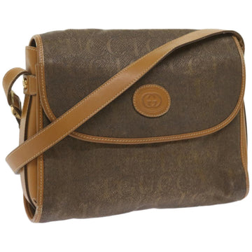 GUCCI Shoulder Bag Canvas Brown 001 14 0712 Auth ep3492