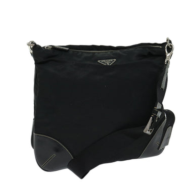 PRADA Shoulder Bag Nylon Black Auth ep3634