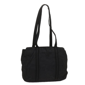 PRADA Shoulder Bag Nylon Black Auth fm3152