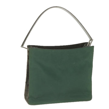 PRADA Shoulder Bag Nylon Green Auth ki3708