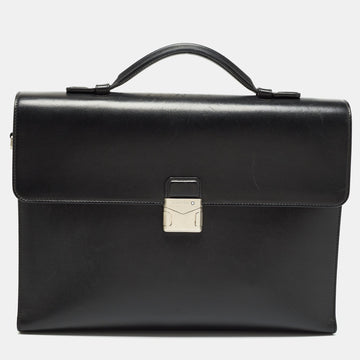 MONTBLANC Black Leather  Urban Briefcase