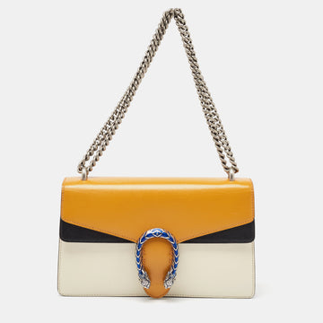 GUCCI Tricolor Leather Small Dionysus Shoulder Bag