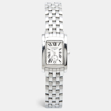 LONGINES Silver Stainless Steel Dolce Vita L51554716 Women’s Wristwatch 20 mm