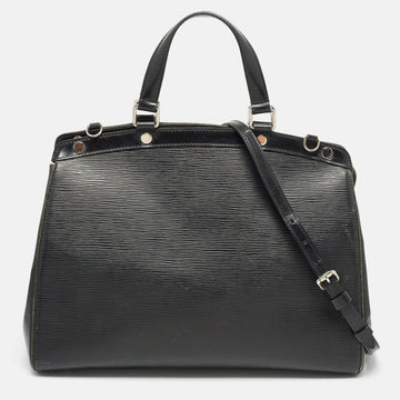 LOUIS VUITTON Black Epi Leather Brea GM Bag