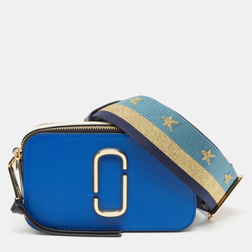 MARC JACOBS Tri Color Leather Snapshot Camera Crossbody Bag