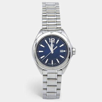 TAG HEUER Blue Stainless Steel Formula 1 WBJ1412.BA0664 Women's Wristwatch 32 mm