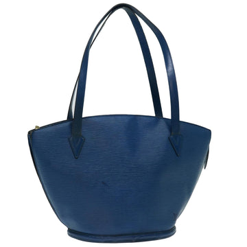 LOUIS VUITTON Epi Saint Jacques Shopping Shoulder Bag Blue M52275 Auth tb1063