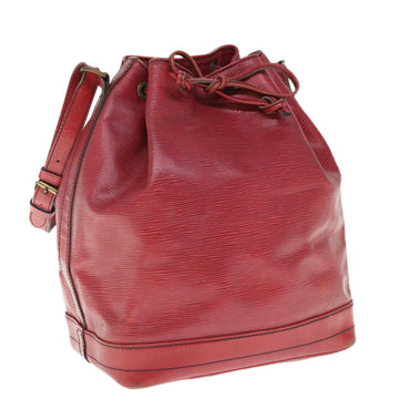 LOUIS VUITTON Epi Noe Shoulder Bag Vintage Red M44007 LV Auth th4423