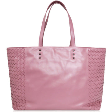 BOTTEGA VENETA Pink Fourre-Tout Leather Handbag
