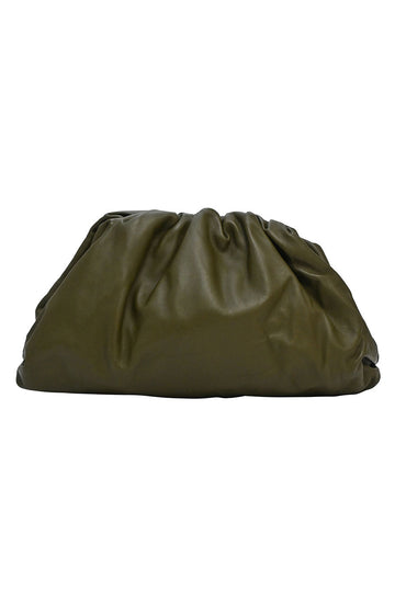 BOTTEGA VENETA Olive Calfskin 'The Pouch' bag