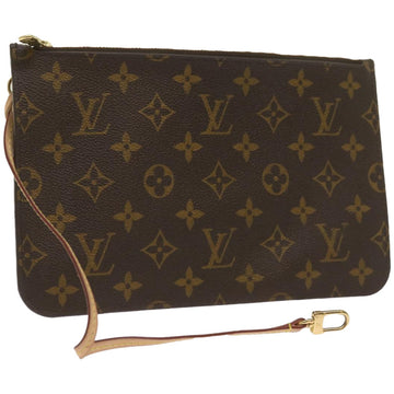LOUIS VUITTON Monogram Neverfull MM Pouch Accessory Pouch LV Auth yk10865
