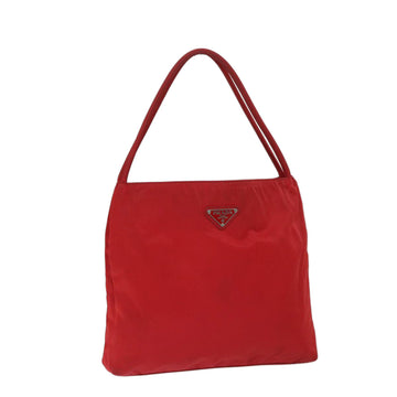 PRADA Shoulder Bag Nylon Red Auth yk11345