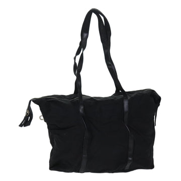 PRADA Shoulder Bag Nylon Black Auth yk11944