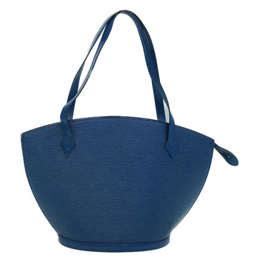 LOUIS VUITTON Epi Saint Jacques Shopping Shoulder Bag Blue M52275 LV Auth yk8804