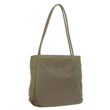 PRADA Shoulder Bag Nylon Khaki Auth yk9299