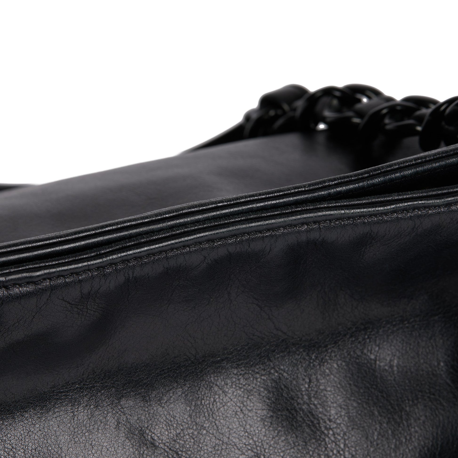 Chanel SO Black Calfskin Leather Vintage Timeless Shoulder Bag