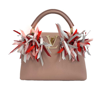 LOUIS VUITTON - Capucines Bag Limited Edition with Satin Ribbons w / Strap