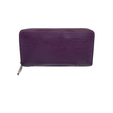 LOUIS VUITTON Purple Epi Leather Zippy Long Continental Wallet
