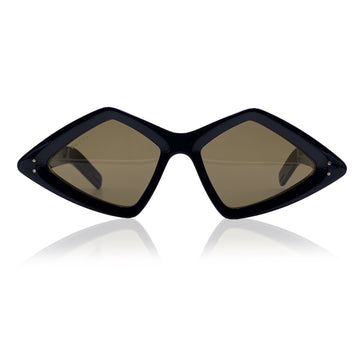 LOUIS VUITTON Sunglasses Plastic Black Z0486E LV Auth 41200 ref
