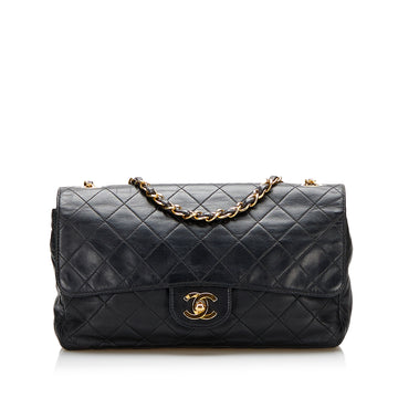 Chanel Small Classic Lambskin Single Flap Crossbody Bag