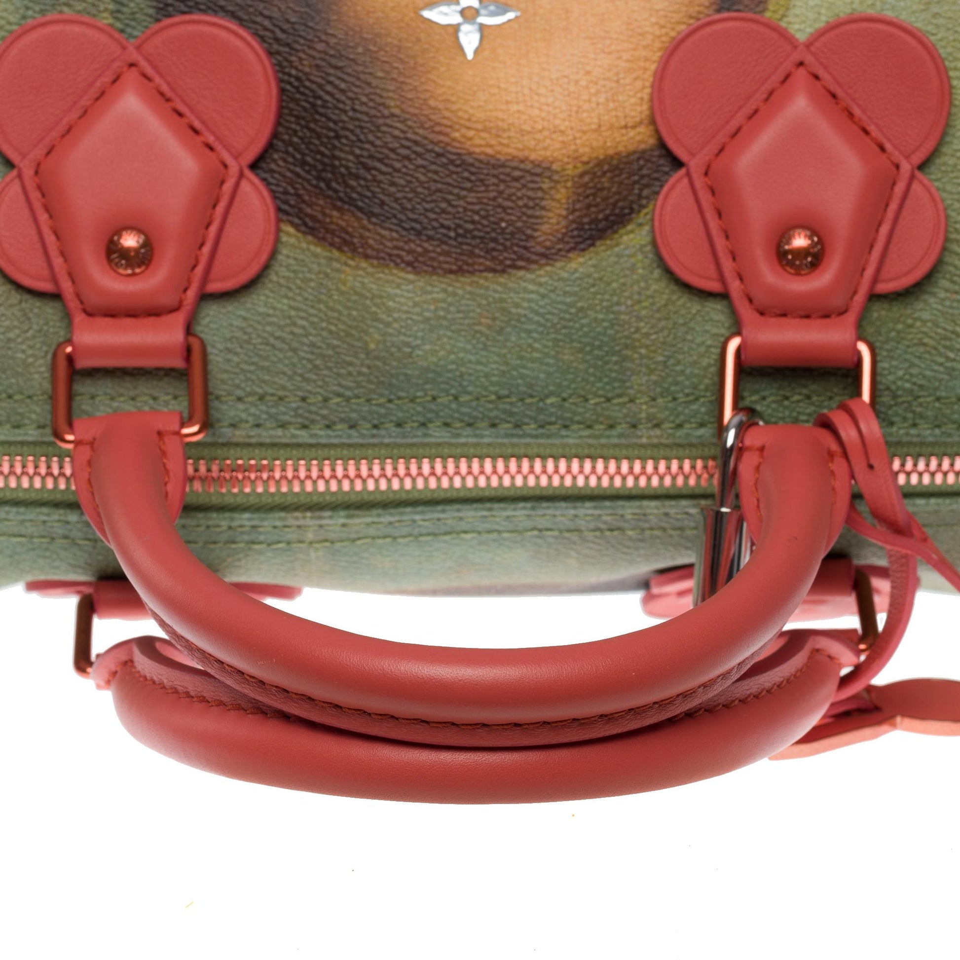 Rare Louis Vuitton Speedy 30 'Masters' Da Vinci Mona Lisa Jeff Koons Bag -  Boutique Patina