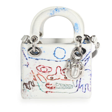 CHRISTIAN DIOR X Spencer Sweeney Limited Edition Multicolor Mini Lady Bag