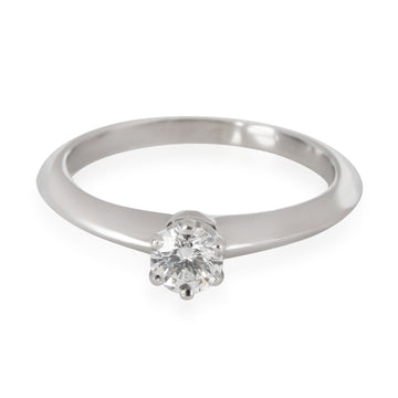 TIFFANY & CO. Diamond Engagement Ring in Platinum Platinum G VS1 0.26 CTW
