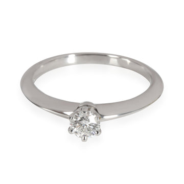 TIFFANY & CO. Diamond Engagement Ring in Platinum Platinum G VS1 0.24 CTW