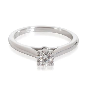 CARTIER 1895 Diamond Engagement Ring in Platinum D VVS1 0.29 CTW