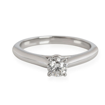 CARTIER 1895 Diamond Engagement Ring in Platinum H VVS1 0.3 CT