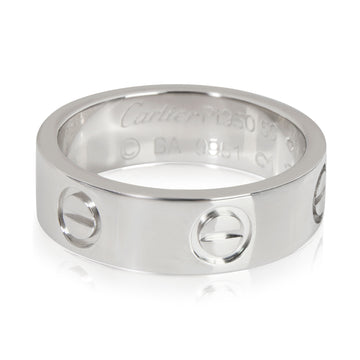 CARTIER Love Ring in Platinum